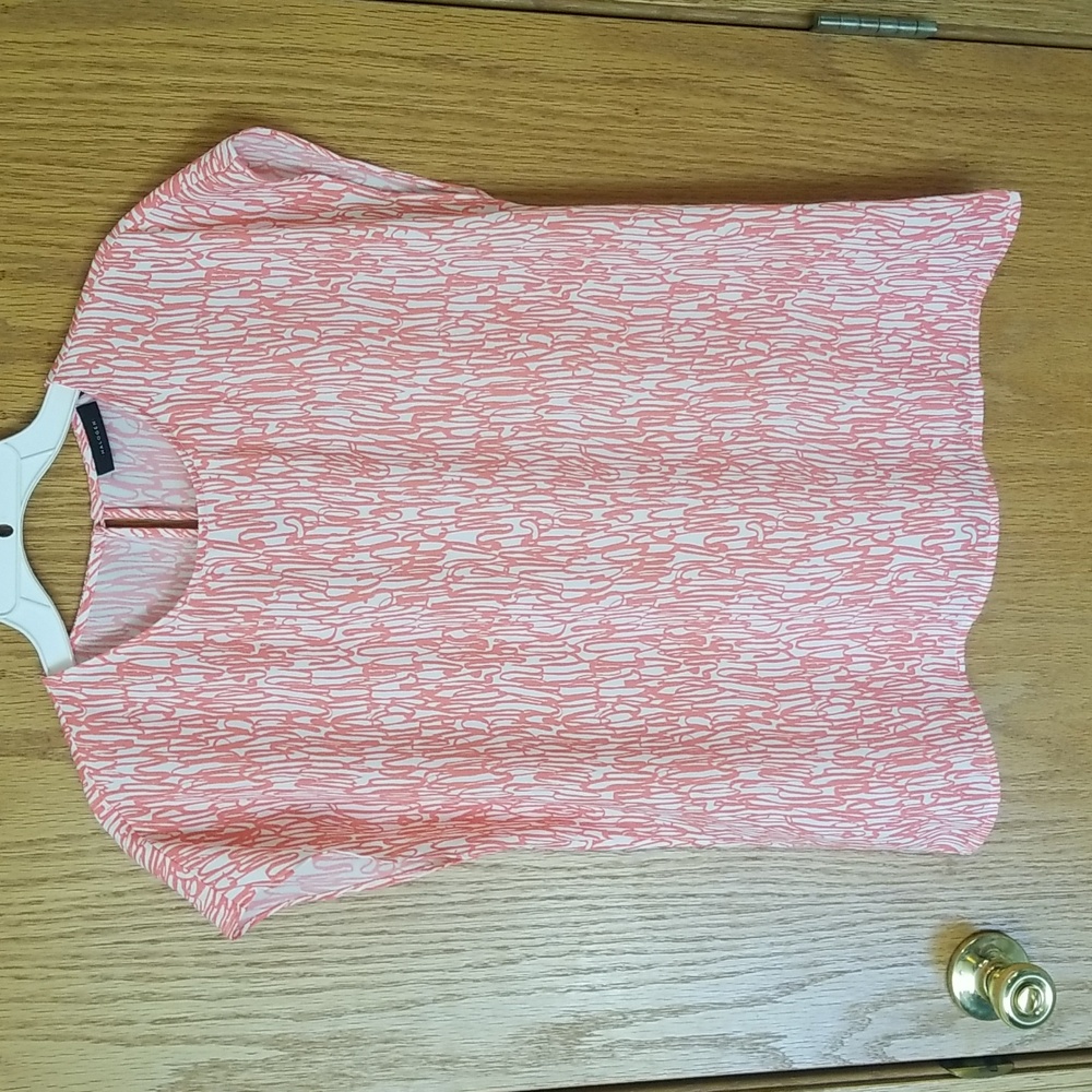 Halogen cap sleeve blouse M EUC